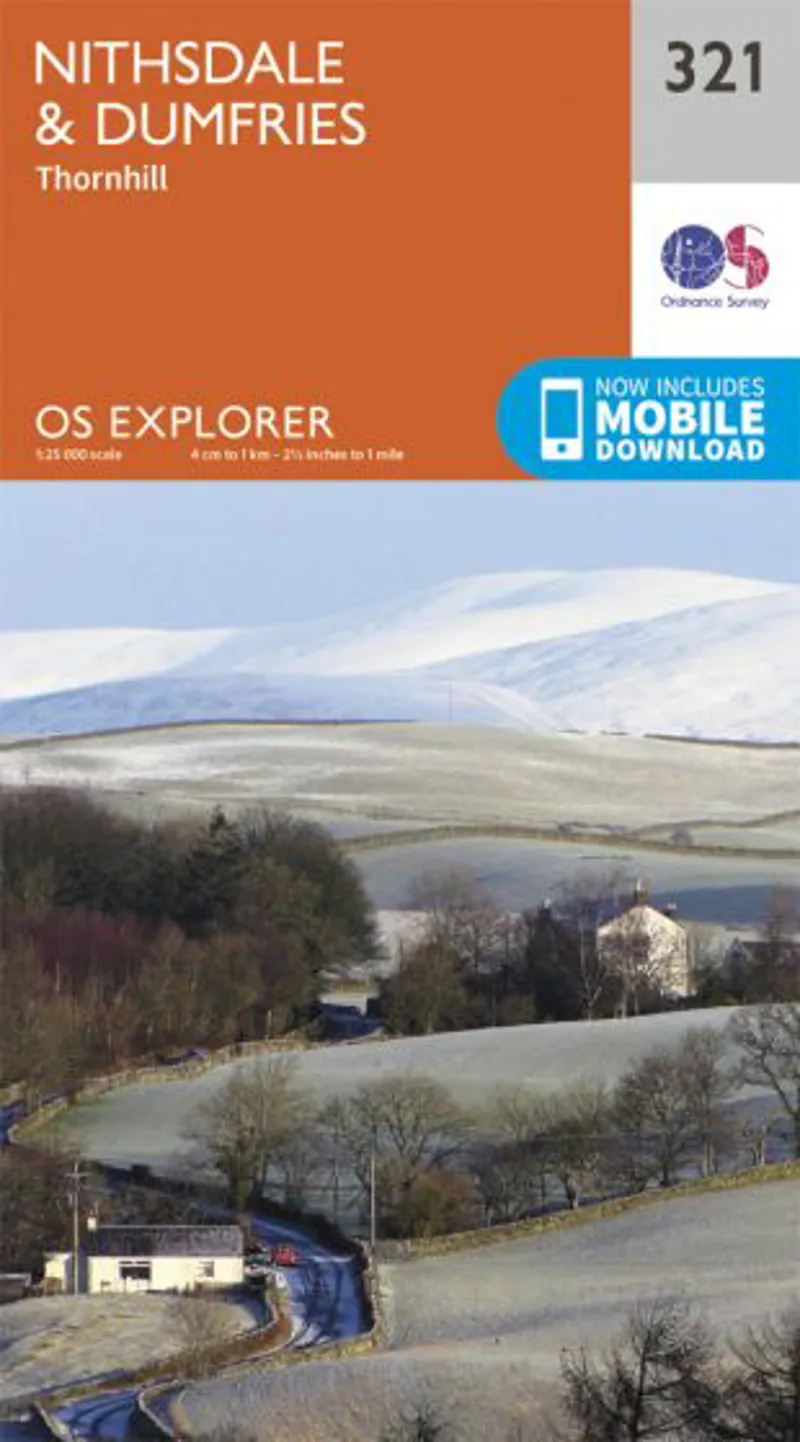 OS Explorer Map 321 - Nithsdale and Dumfries